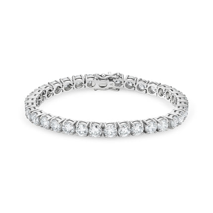 15ct Lab Grown Diamond Tennis Bracelet in White Gold